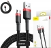 Baseus, CAMKLF-B91 Cabel  Micro USB,   2,4A, 1metras 