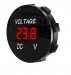 car voltmeter red backlight 