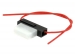 fuse holder - for UNI fuse - cable 0.50 red 