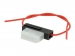 fuse holder - for UNI fuse - cable 0.750 red 