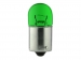Bosma car lamp BA15s, 5W, green 