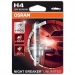 Osram lemputės Night Breaker Unlimited,+110%, H4, 60/55W, 1vnt 