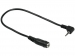 Adapter Klinke 3.5 stereo female-2.5 stereo male mit Kabel 