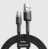 Baseus, CAMKLF-BG1 Kabel  Micro USB,   2,4A, 1metras 