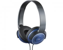 JVC, HA-S220AE, mėlynos sp. dinaminės ausinės