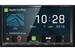 Kenwood, DNX-7190DABS DVD 2-DIN Naviceiver with Touchscreen Display 