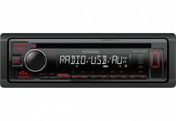 Kenwood, KDC-153R CD/USB MP3/WMA automagnetola su AUX įėjimu