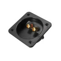 push-spring speaker connectors 