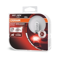 Osram car lamp SILVER +100%, H7, 55W, DUO 64210NBS-HCB 
