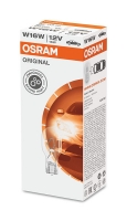 Osram car lamp, W16W, 16W, W2,1x9,5d, 921 