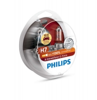 Philips lemputės X-Treme Vision G-Force +130%,  H7, 55W, DUO 12972 
