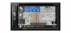 Pioneer, AVIC-Z610BT 2-DIN AV grotuvas su 6.2" ekranu, Navigacija