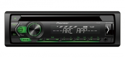 Pioneer, DEH-S120UBG CD RDS magnetola su USB, Aux įėjimu, FLAC