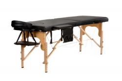 2 dalių, Wecco, masažo stalas, juodas 