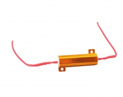 50W, 6ohms, LED CAN-BUS Warning ERROR Canceller 