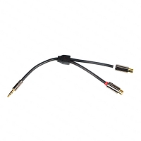 Aux  IN adapter jack 3.5mm - 2 RCA 