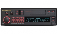 Pioneer, SXT-C10PS Autoradio mit RDS, Bluetooth, beleuchtetem Front-USB-Eingang, WMA/MP3/WAV-Wieder 