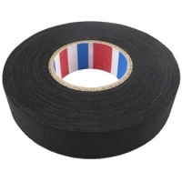 Izoliacinė juosta medžiaginė19mm/15m, juoda, pūkuota 