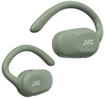JVC, HA-NP40T-GU, žalios sp. dinaminės ausinės