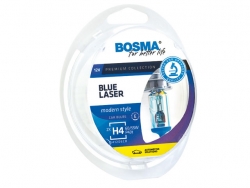 Bosma car lamp H4, P43t 60/55W, blue 