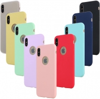 iPhone X silikoninių dėklų komplektas