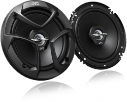 JVC, CS-J620, 16 cm /6.5" 2-juostų koaksialiniai garsiakalbiai