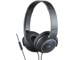JVC, HA-SR225BE, juodos sp. dinaminės ausinės