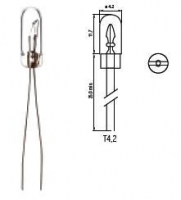 Bosma car lamp wire tip, 60mA, T3,2 