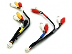 RCA connector for Alpine INA-W900 10/12pin AV 
