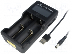 XTAR VC2 PLUS battery chager for Li-Ion; 1A