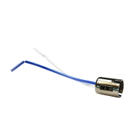 Bulb socket BA15d, with cable 