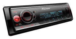 Pioneer, MVH-S520BT RDS tuner with Parrot Bluetooth, Illuminated Front USB and iPod and iPhone Direc