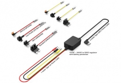 Kenwood, CA-DR1130 Hardwired Fitting Kit for DRV-A Dash Cam