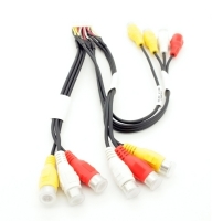 RCA connector for Kenwood DNX-8120 20pin AV