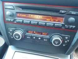 LABMF18, radio frame for BMW 3 series (E90/E91/E92/E93) 