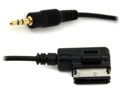 AUDI-3.5mm AMI Aux įėjimo adapteris magnetolai Audi