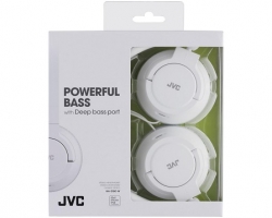 JVC, HA-S180WE, Fully-Enclosed Dynamic Headphones 