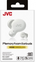JVC, HA-A25TW-NE, baltos sp. dinaminės ausinės
