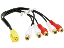LAUNRC05, Connection Mini ISO line out+ woofer 