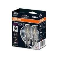 Osram LED  šviesos H4/H19, 6500K, LEDriving HL, 2vn, 64193DWESY2-H 