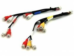 RCA connector for Alpine INA-W900 10/12pin AV 