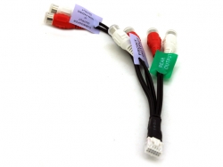 RCA connector for Pioneer DEH-P80MP 12pin AUDIO 
