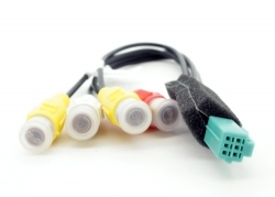 RCA connector for CLARION NX-501 6pin AV