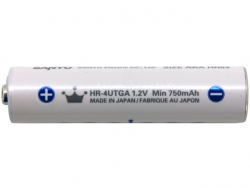 Panasonic, 750mAh, R03 / AAA, ENELOOP rechargeable batteries