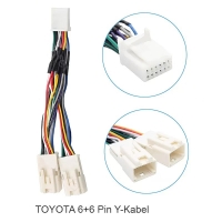LAUNRC28, Jungtis auto. Toyota 6 + 6Pin
