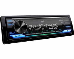 JVC, KD-X482DBT Bluetooth® Wireless Technology Dual USB Receiver with AUX