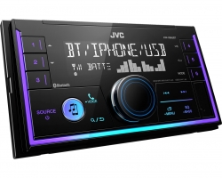 JVC, KW-X850BT 2-DIN USB MP3 magnetola su AUX ir Bluetooth