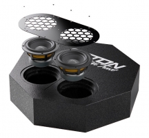 ETON, RES5FLAT, 2x13cm bandpass active subwoofer for spare wheel