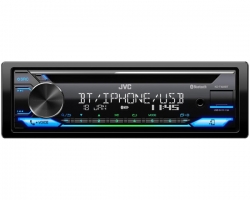 JVC, KD-T922BT 1-DIN USB/CD MP3 magnetola su AUX ir Bluetooth 