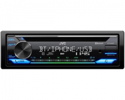 JVC, KD-T922BT 1-DIN USB/CD MP3 magnetola su AUX ir Bluetooth